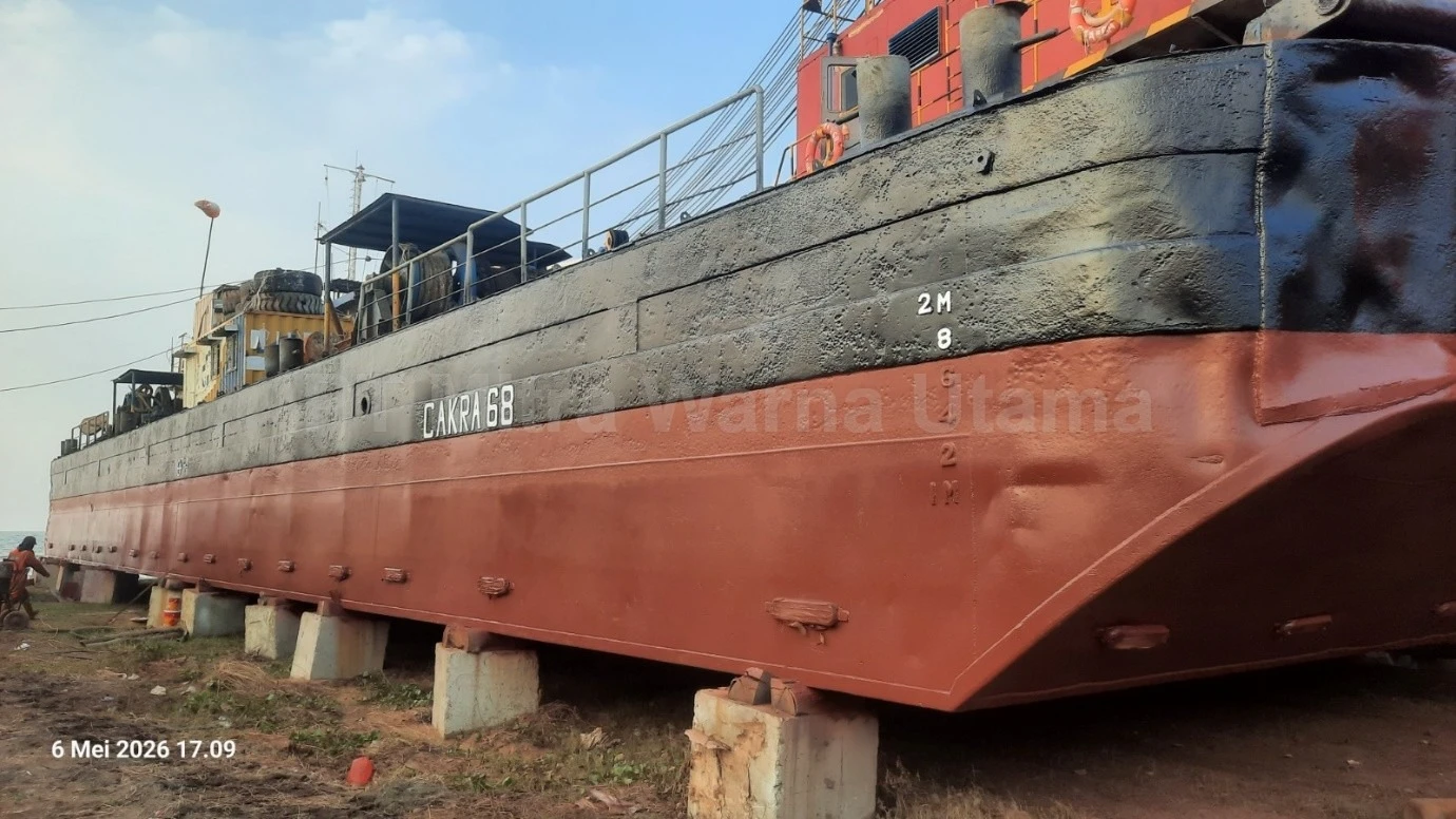 Proyek Coating Kapal CB Cakra 68 - PT Cakra Bangun Negeri - Surabaya